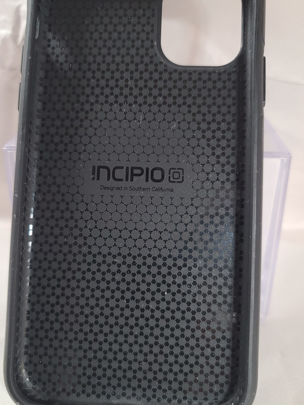 Incipio Black Textured Honeycomb IPhone Case